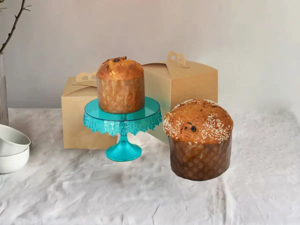 CAIXA DE PANETTONE KRAFT